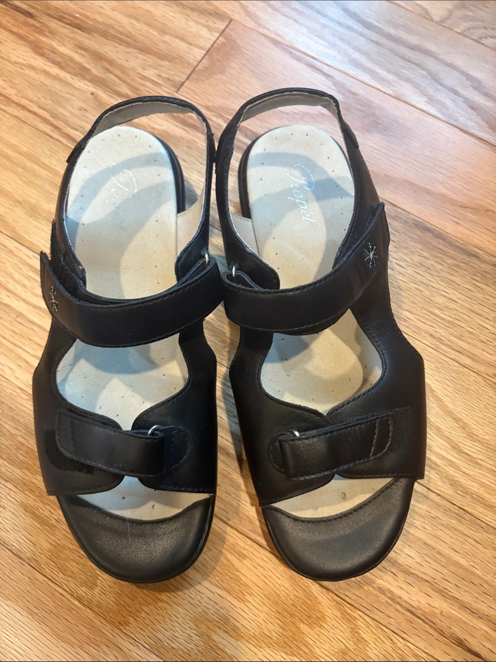 Comfortable Black Sandals great for summer